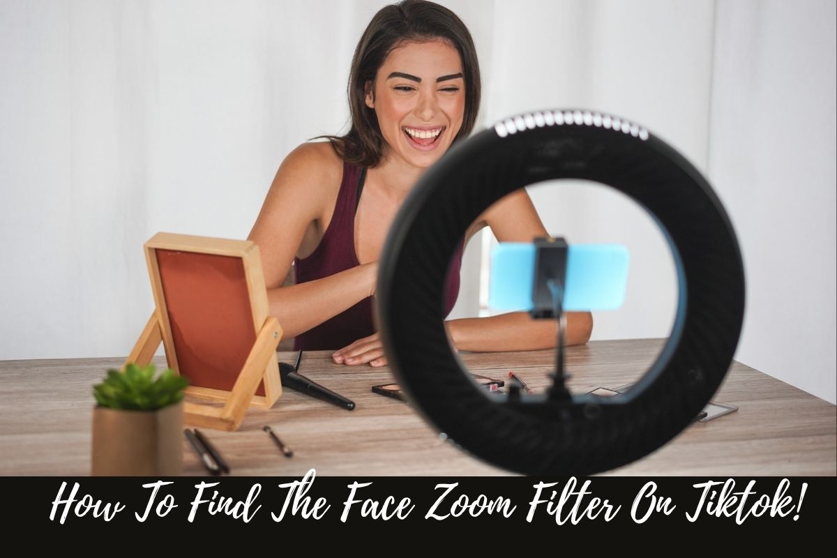 How To Find The Face Zoom Filter On Tiktok!