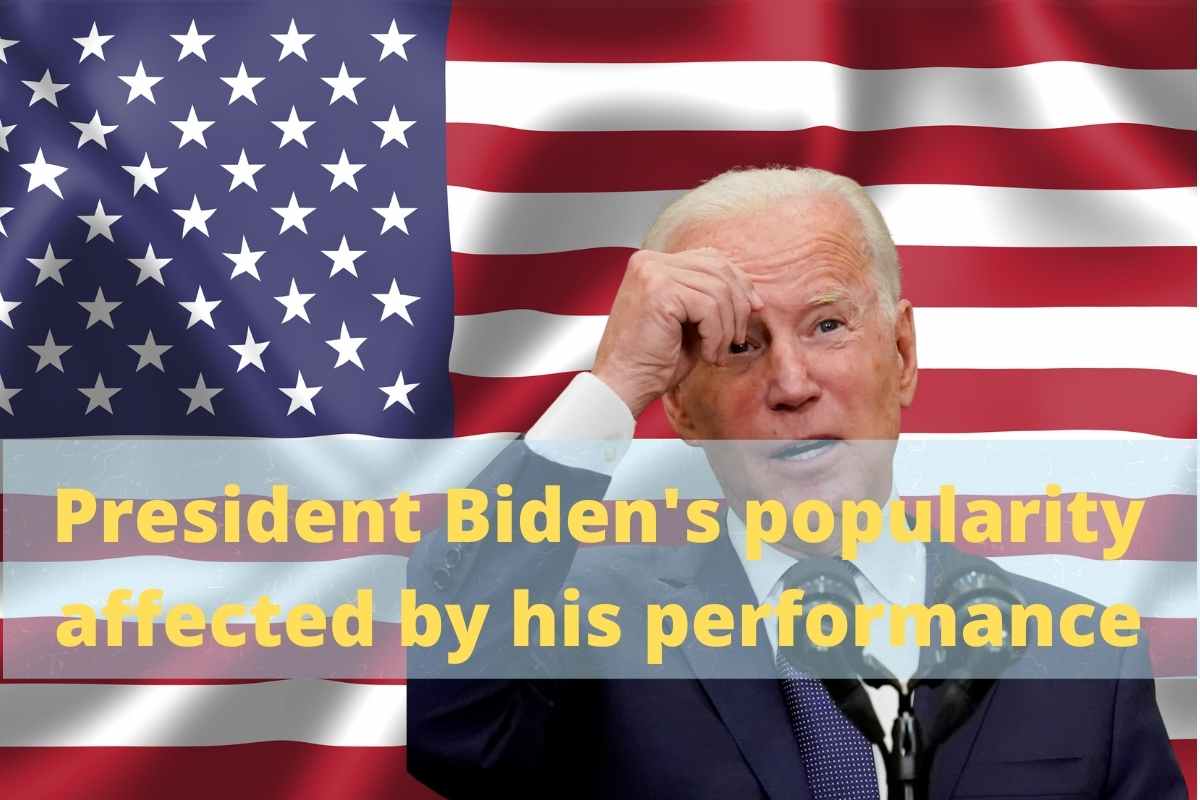 President Biden's popularity affected by his performance
