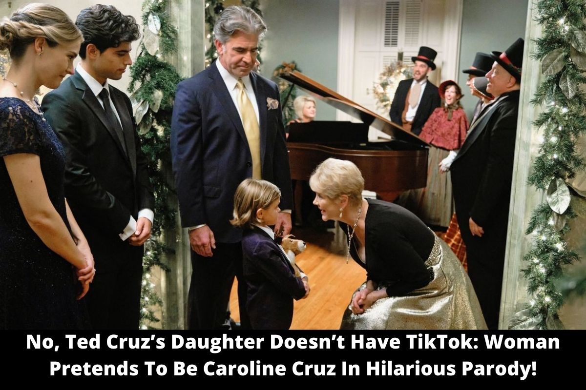 No, Ted Cruz’s Daughter Doesn’t Have TikTok: Woman Pretends To Be Caroline Cruz In Hilarious Parody!