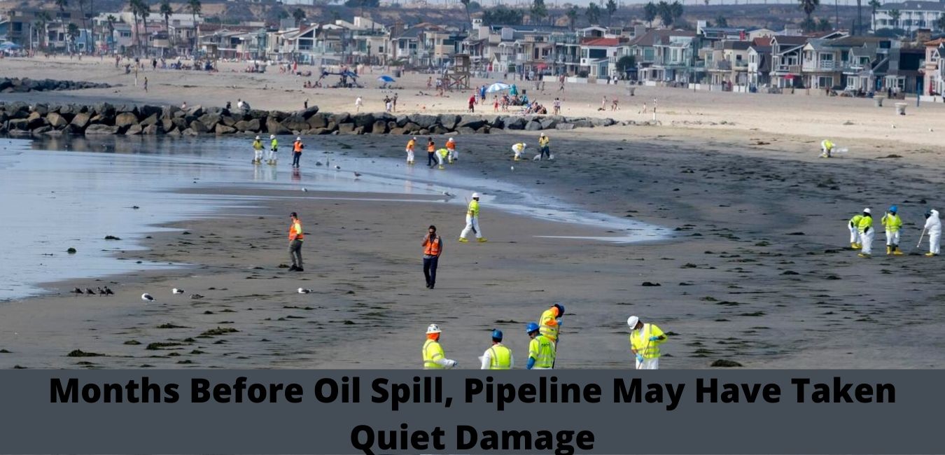 Months Before Oil Spill, Pipeline May Have Taken Quiet Damage