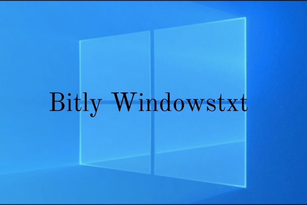 Bitly Windowstxt