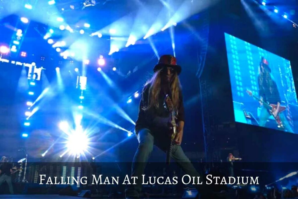Falling Man At Lucas Oil Stadium