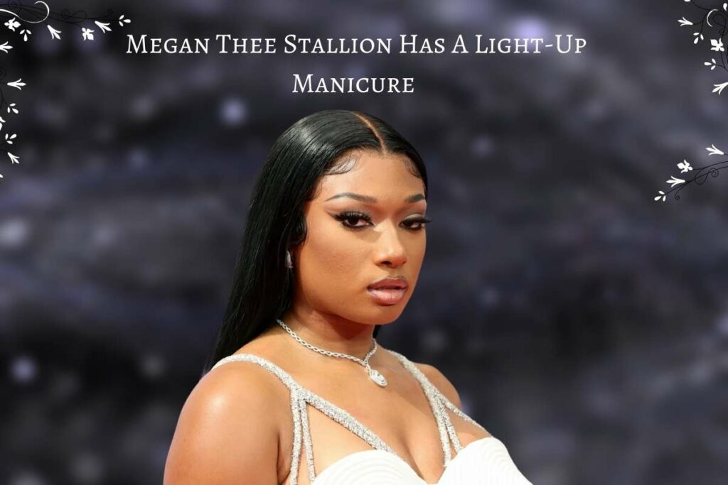 Megan Thee Stallion Has A Light-Up Manicure