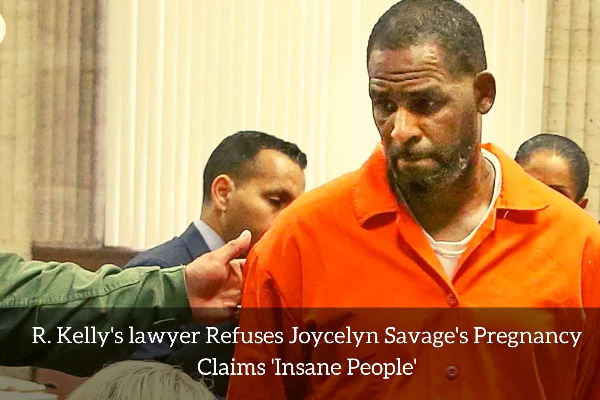R. Kelly's lawyer Refuses Joycelyn Savage's Pregnancy Claims 'Insane People'