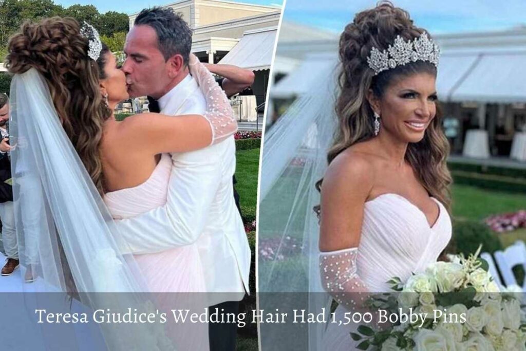 Teresa Giudice's Wedding Hair Had 1,500 Bobby Pins