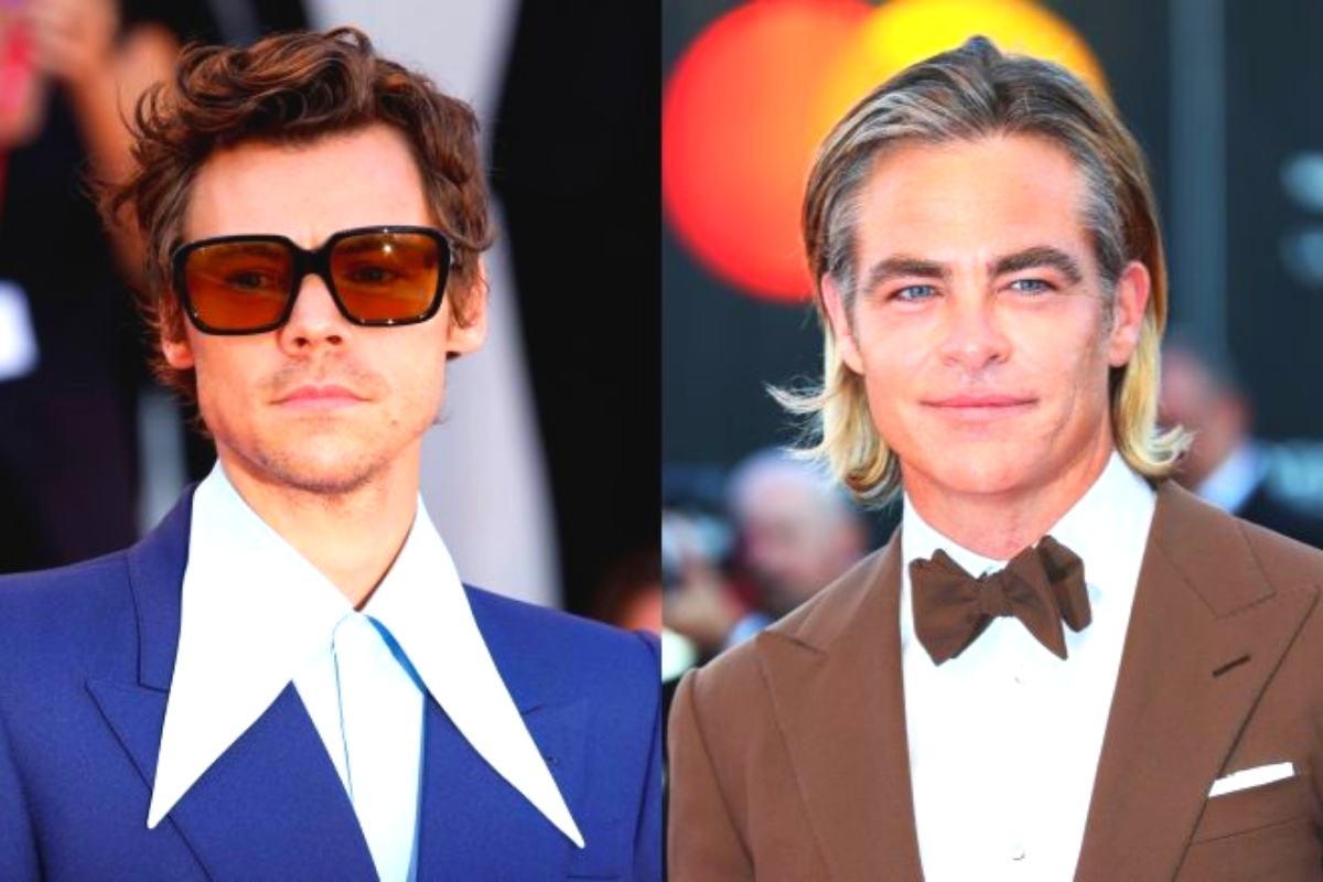 Harry Styles and Chris Pine