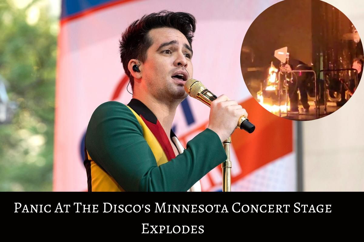 Panic At The Disco's Minnesota Concert Stage Explodes
