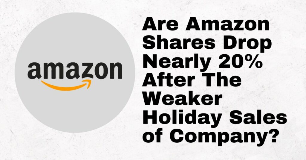 Are Amazon Shares Drop Nearly 20% After The Weaker Holiday Sales of Company?
