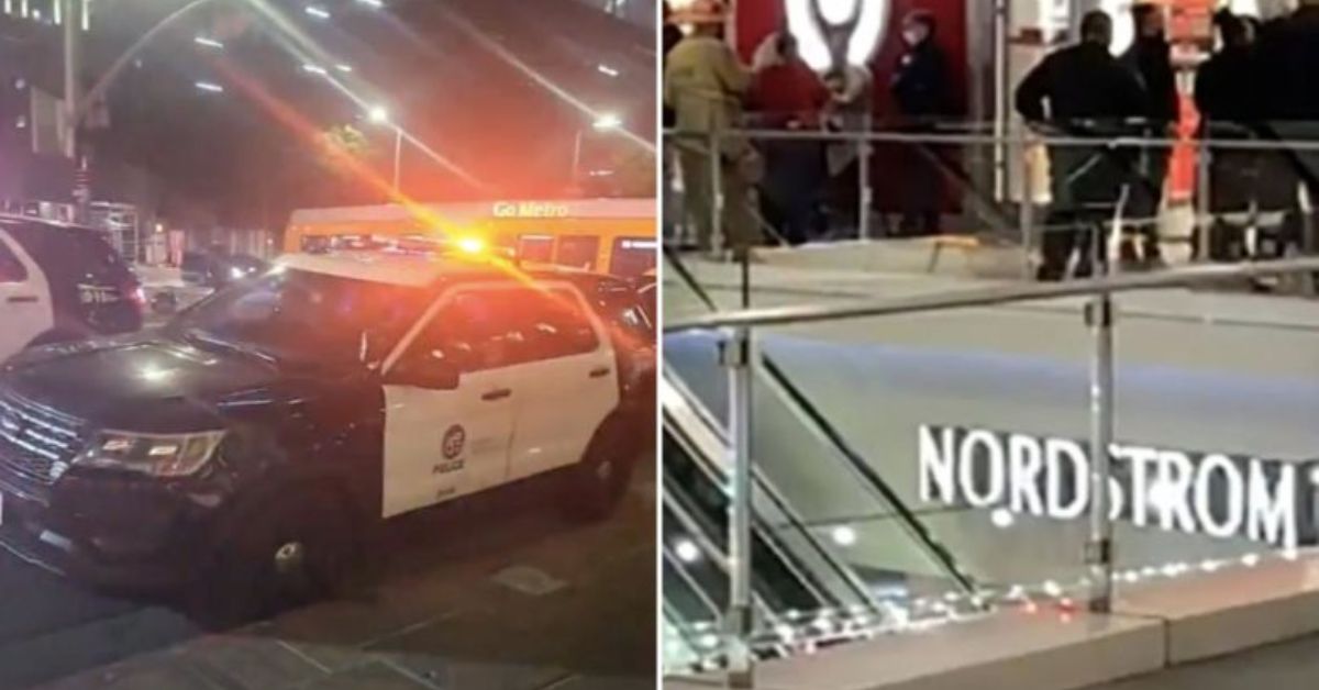 After A Homeless Man Stabbed Two People In A Downtown LA Target Store, Security Was Tightene