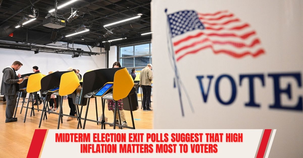 Exit polls: High inflation dominates voters’ views in the midterm elections