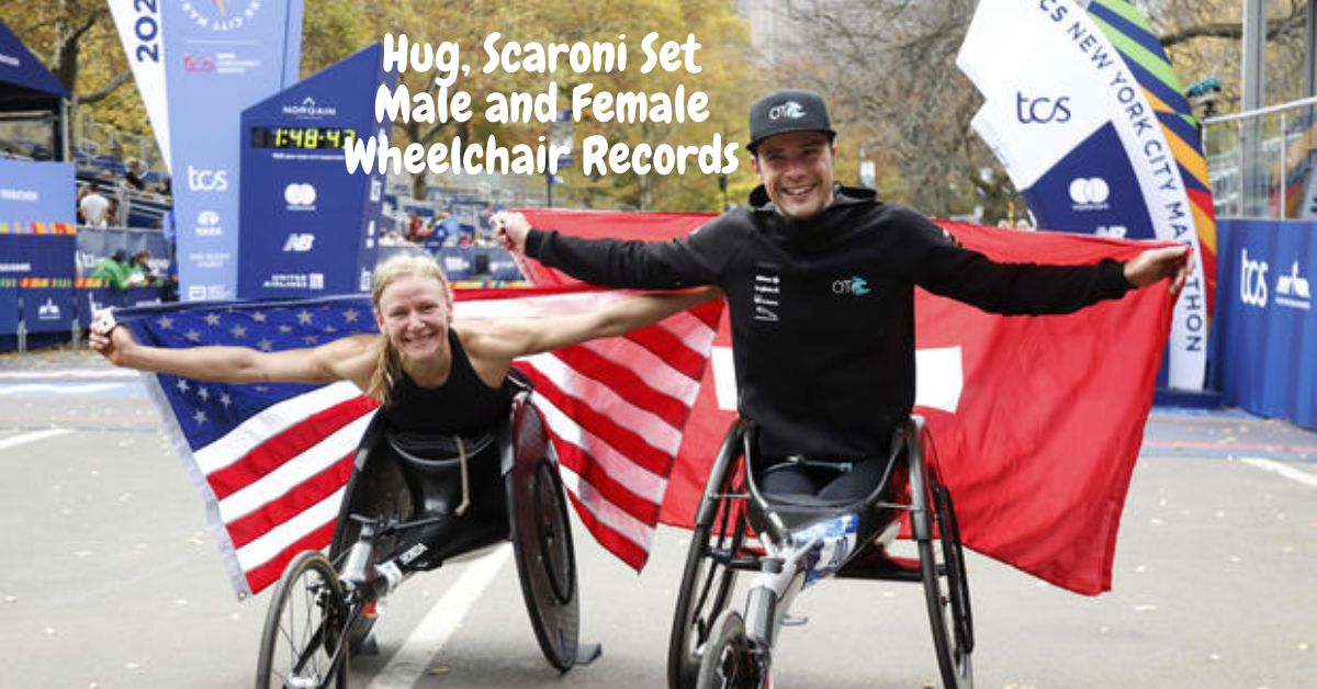 Hug, Scaroni Set Male and Female Wheelchair Records