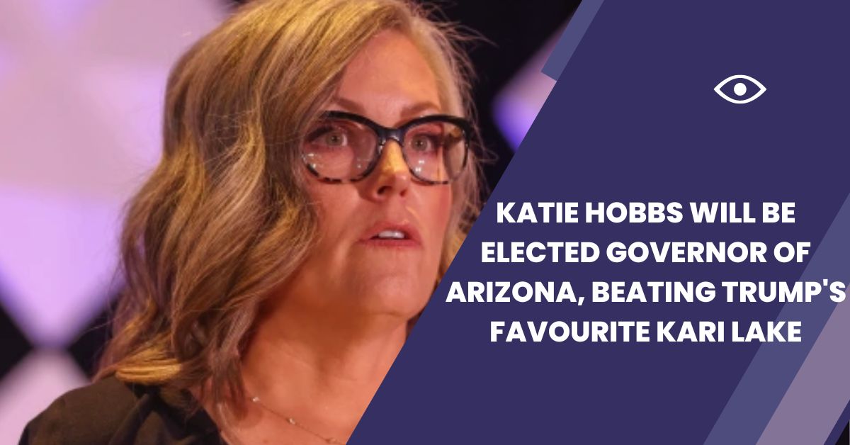 Katie Hobbs Will Be Elected Governor Of Arizona, Beating Trump's Favourite Kari Lake