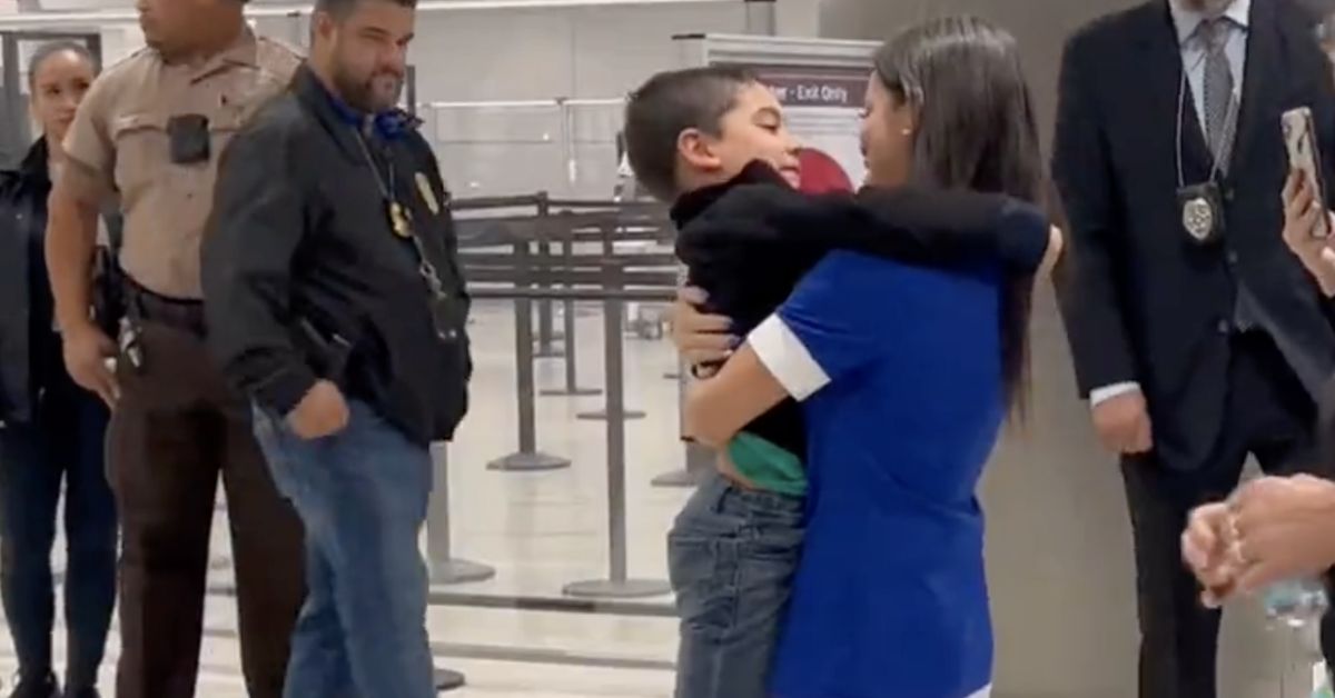 A 6-year-old With Autism Is Reunited With His Mother You Were Missed