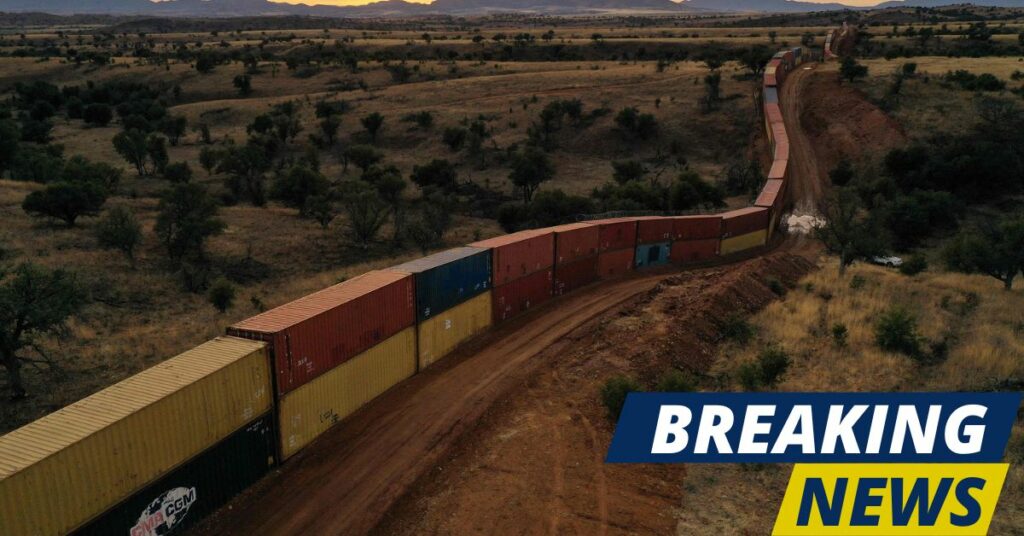 Arizona Will Take Down Its Shipping Container Wall Along The Border With Mexico