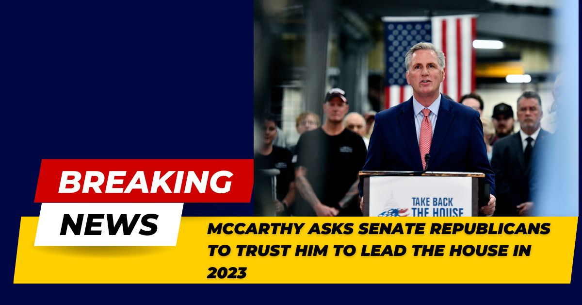 McCarthy Asks Senate Republicans To Trust Him To Lead The House In 2023