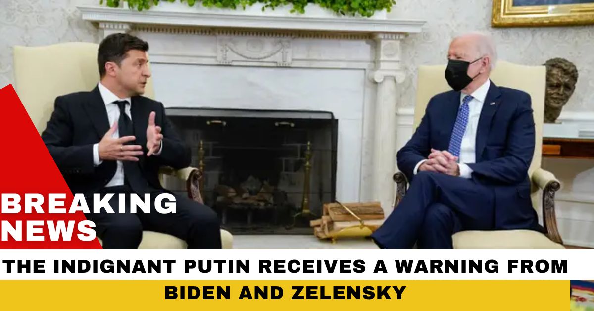 The Indignant Putin Receives A Warning From Biden And Zelensky