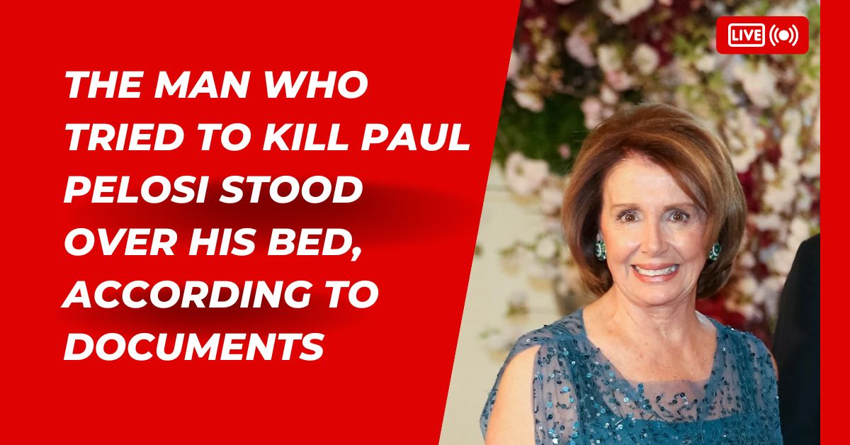The Man Who Tried To Kill Paul Pelosi Stood Over His Bed, According To Documents