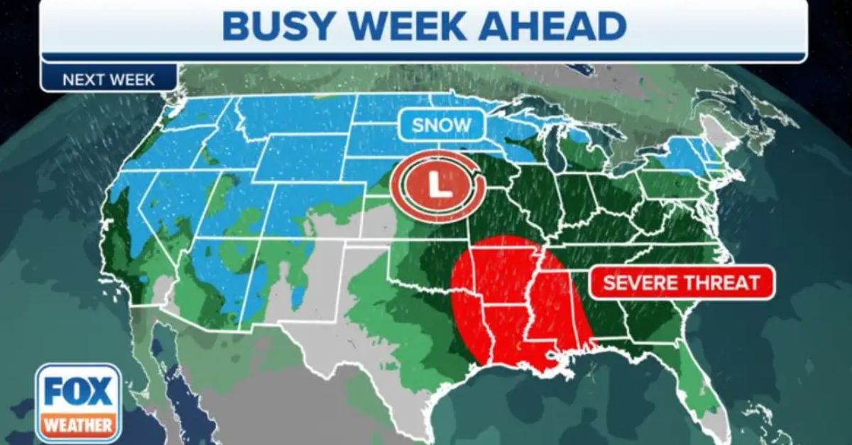 This Weekend's And Next Week's Significant Storm Will Bring Significant Snowfall And Severe Weather