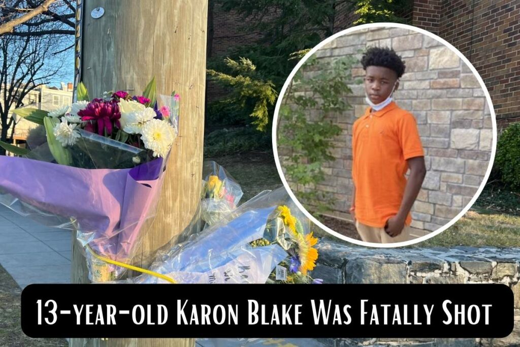 13-year-old Karon Blake Was Fatally Shot