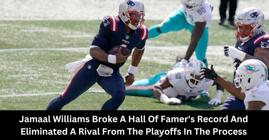 Jamaal Williams Broke A Hall Of Famer's Record And Eliminated A Rival From The Playoffs In The Process