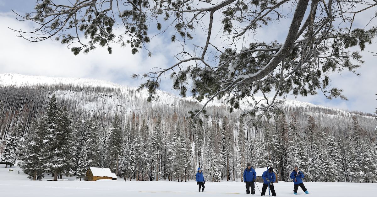 Officials In California Say That This Year's Snowfall Is One Of The Highest In 40 Years