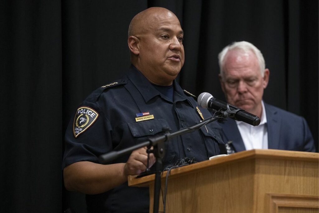 Uvalde School Police Chief I Contained Shooter to Protect Kids Outside
