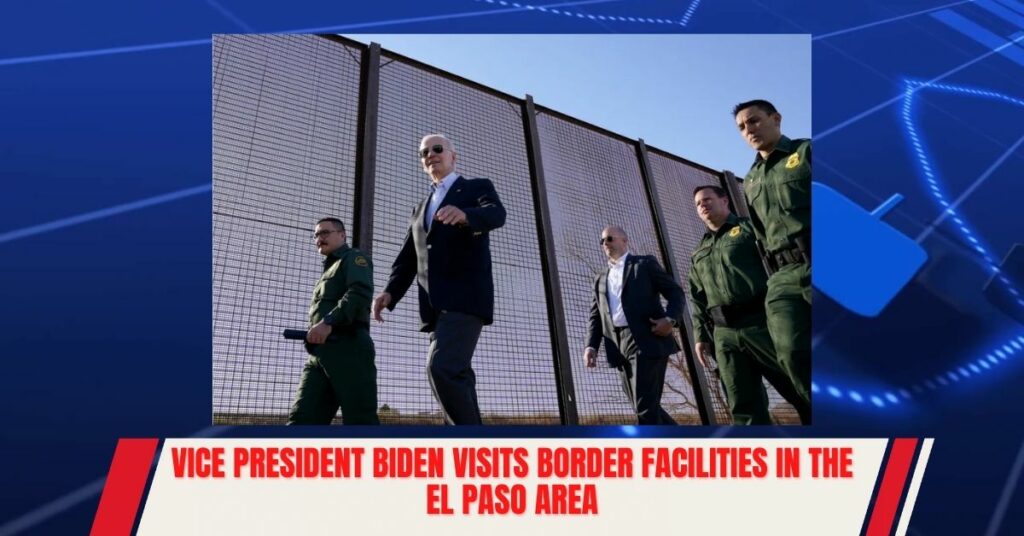 Vice President Biden Visits Border Facilities In The El Paso Area