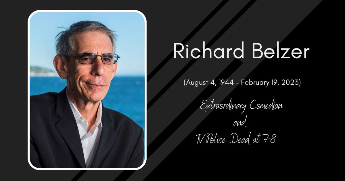 Comedian Richard Belzer dies at 78