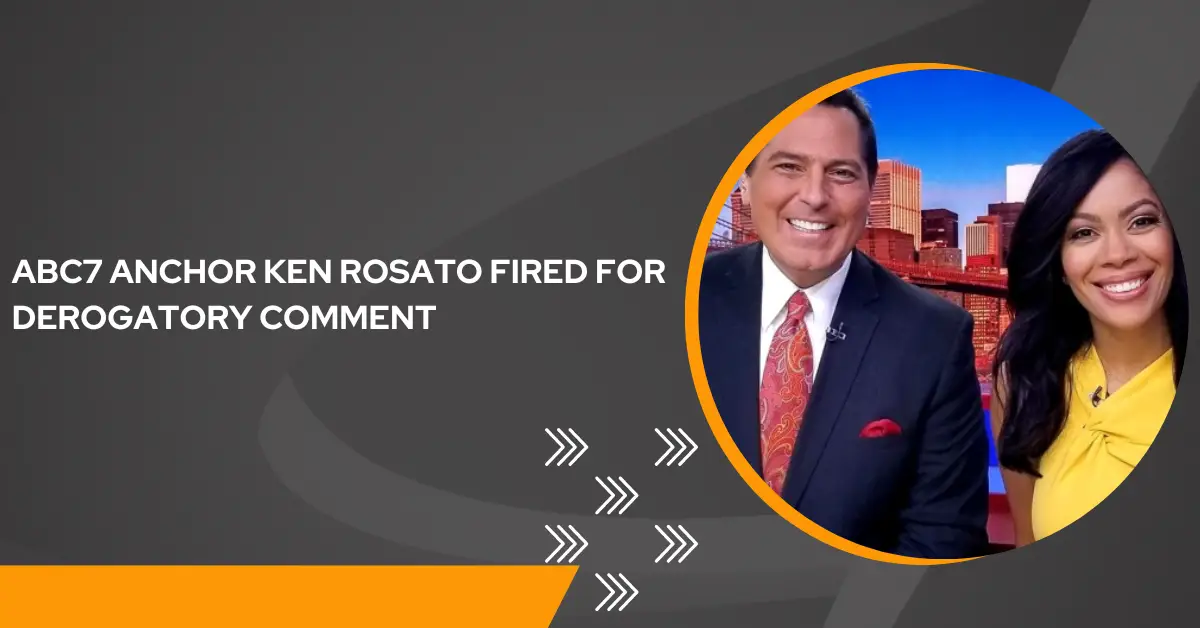 New York ABC7 Anchor Ken Rosato Axed Following Inappropriate Hot Mic Comment