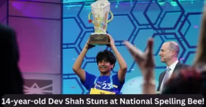 14-year-old Dev Shah Stuns at National Spelling Bee!