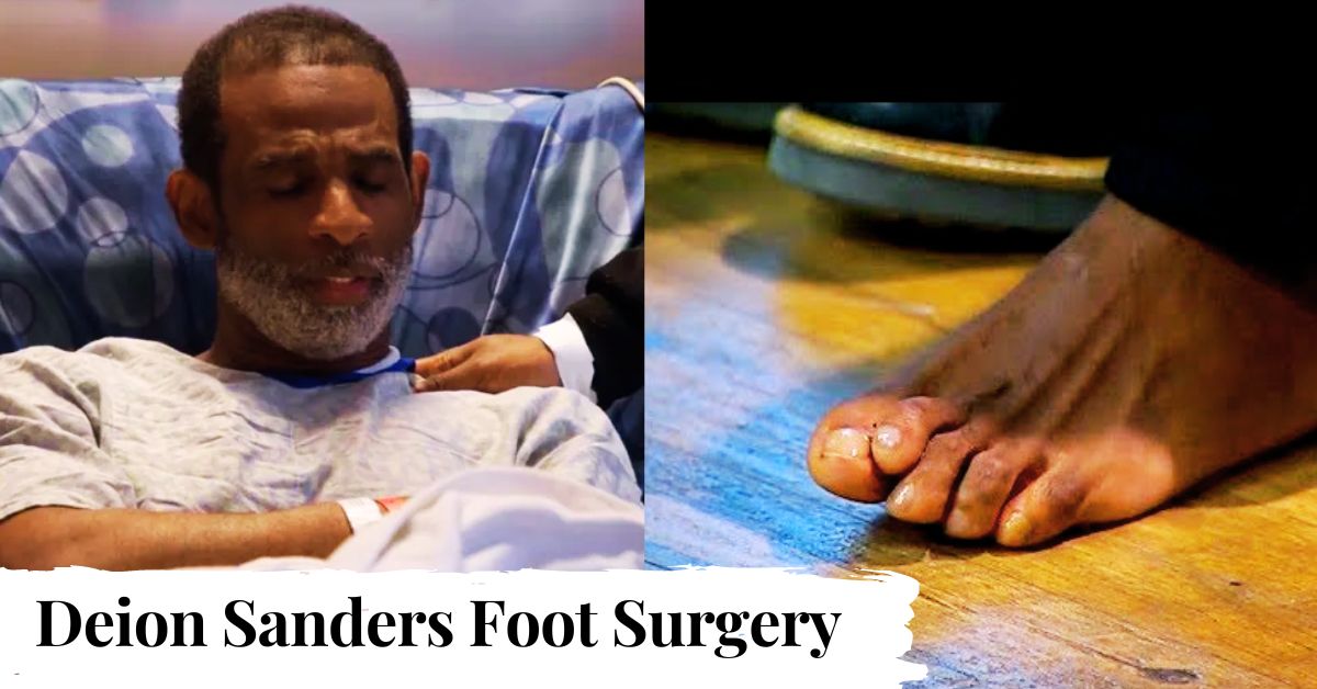 Deion Sanders Foot Surgery