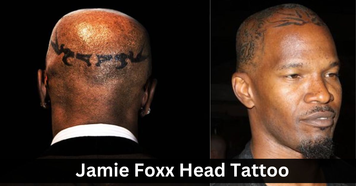 Jamie Foxx Head Tattoo
