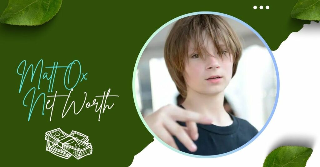 Matt Ox Net Worth